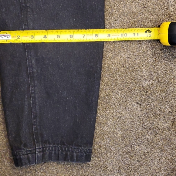 Vintage AM Studio Black Denim Jacket - Picture 14 of 16